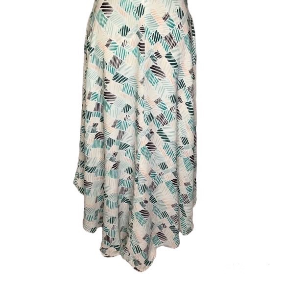 NWOT Black House White Market High Low Strapless Dress with Shash - Picture 6 of 11